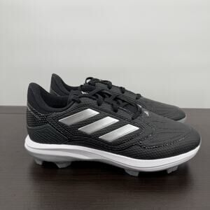 Adidas Adizero Purehustle 3 TPU Black Silver Softball Cleats Womens Size 9 NIB